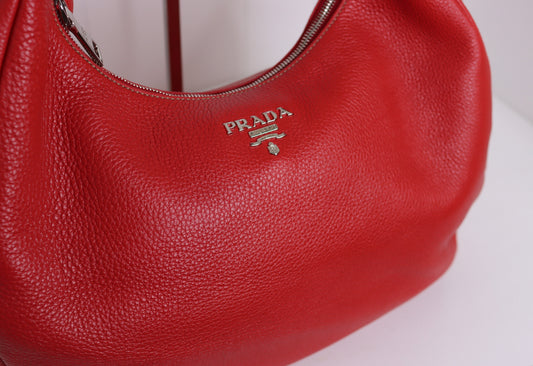 Prada - Hobo Bag - Vitello Daino