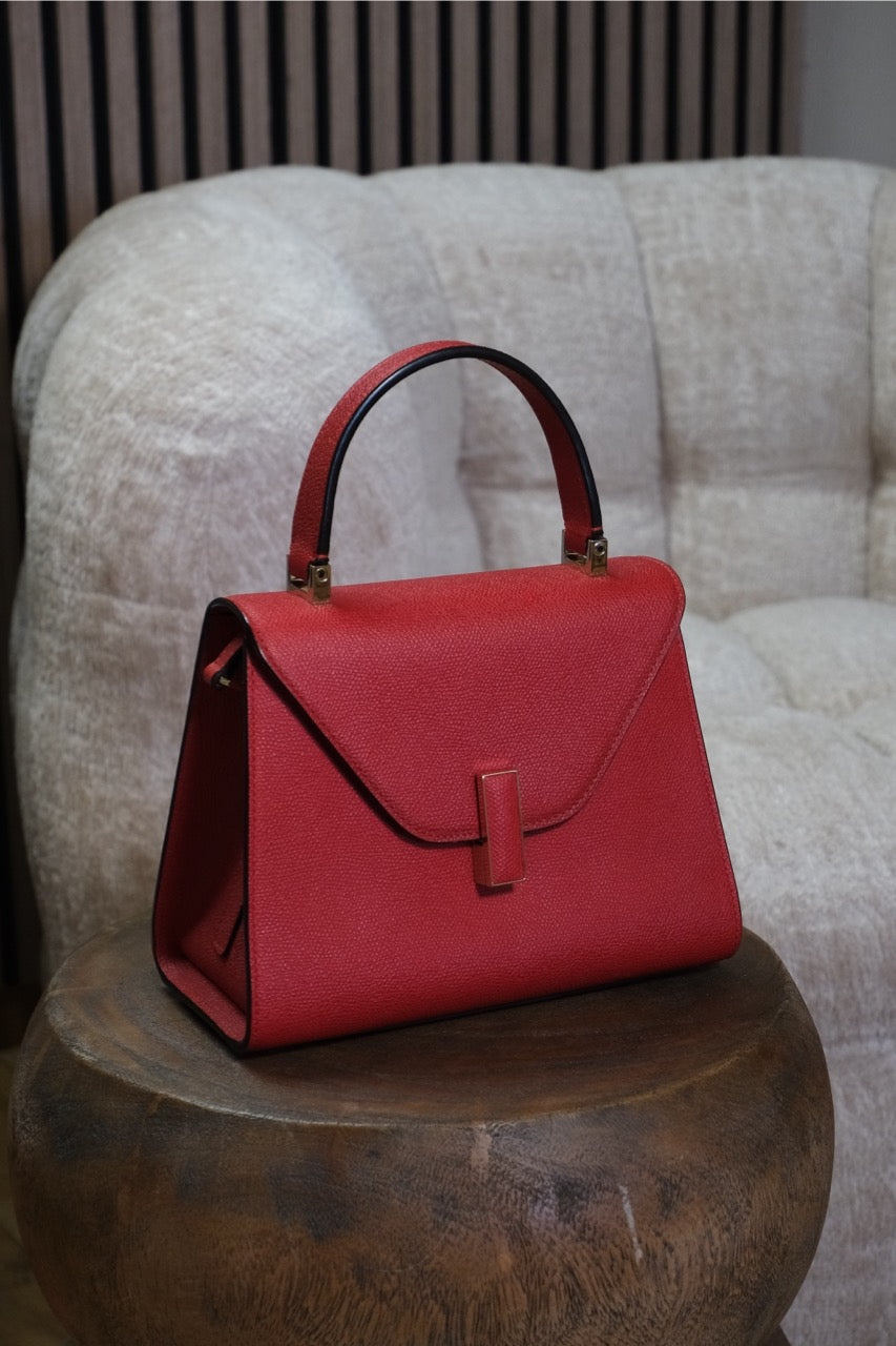 Valextra - Mini Iside Handle Bag mit Crossbody-Gurt
