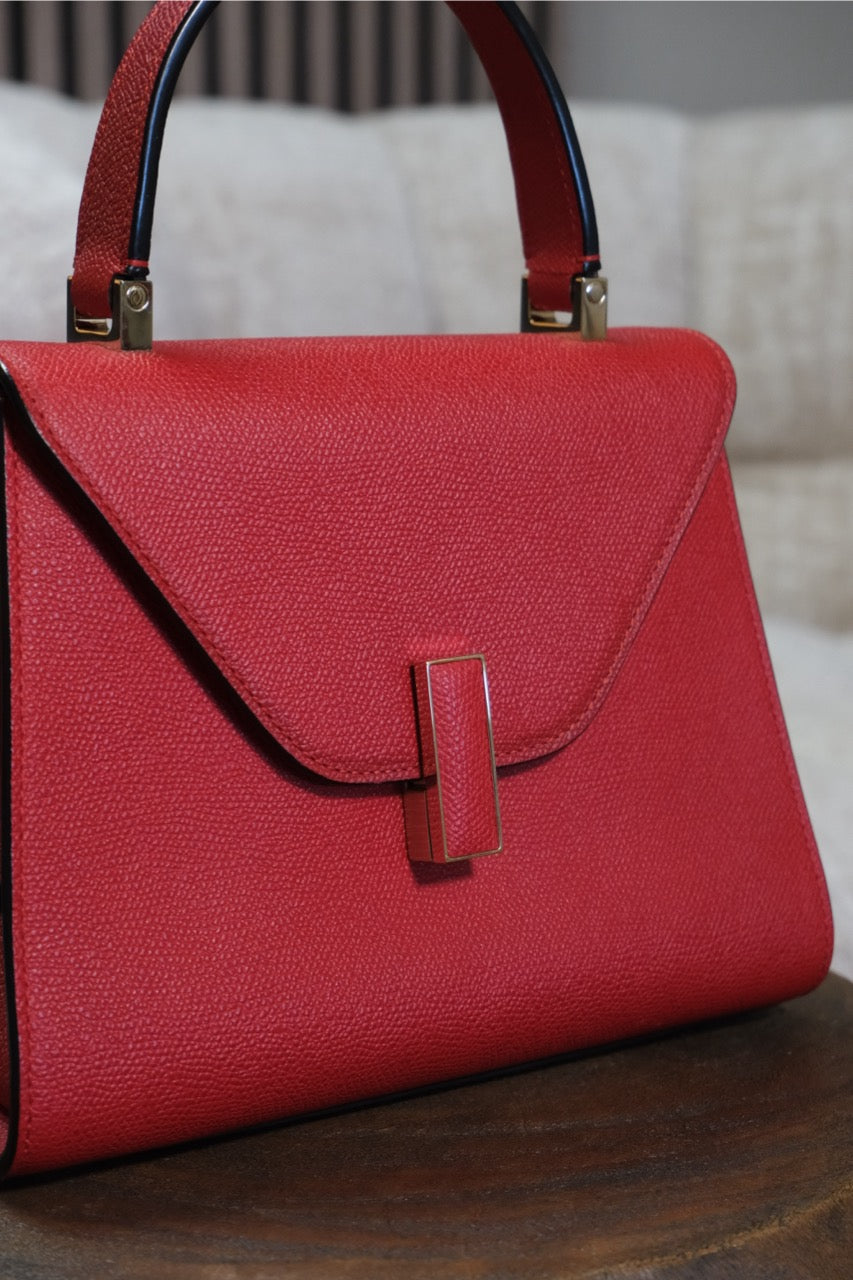 Valextra - Mini Iside Handle Bag mit Crossbody-Gurt