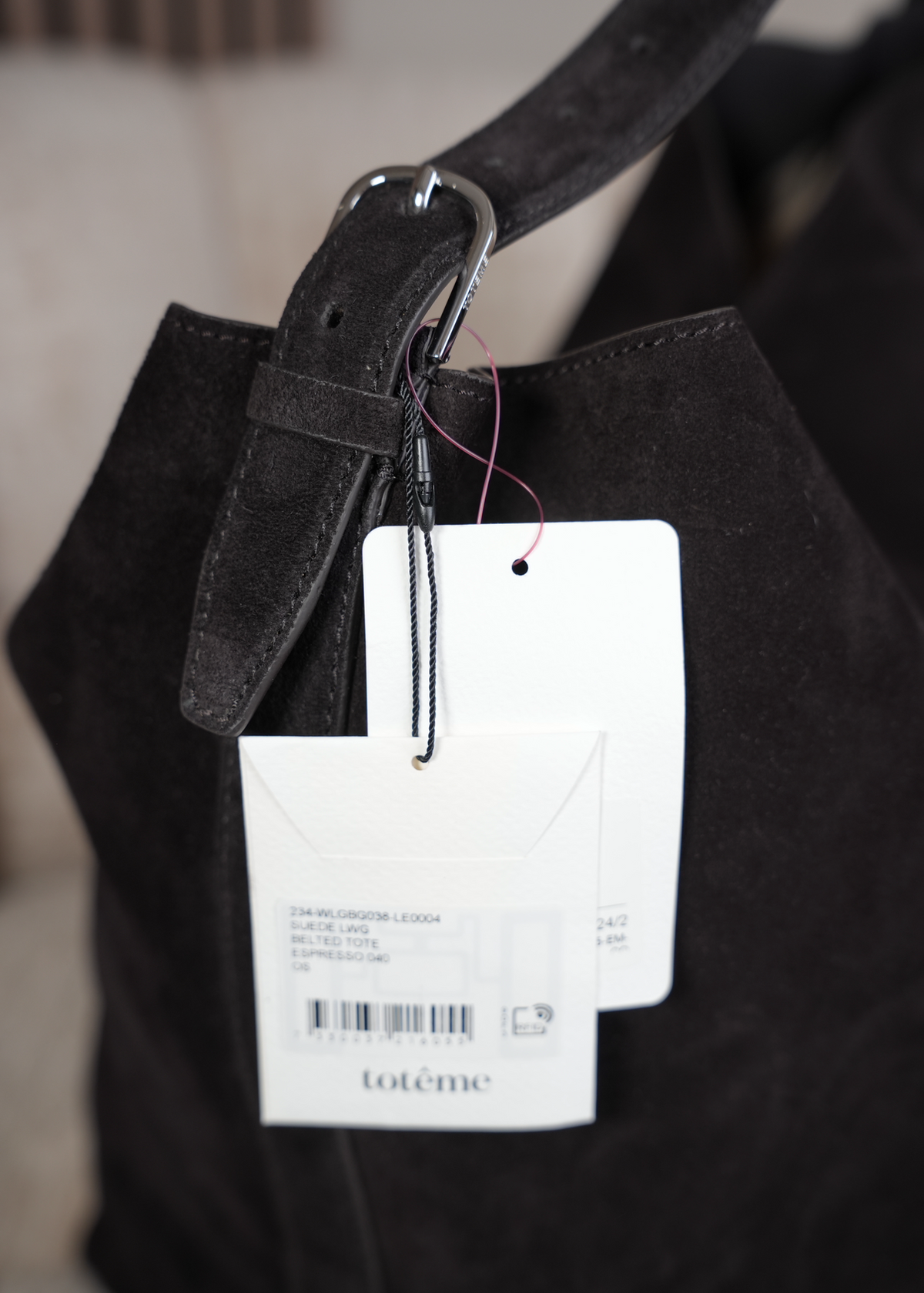 Toteme - Belfed Suede Tote
