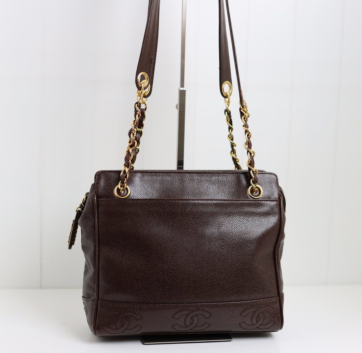 Chanel - Vintage - Triple CC - Caviar Tote