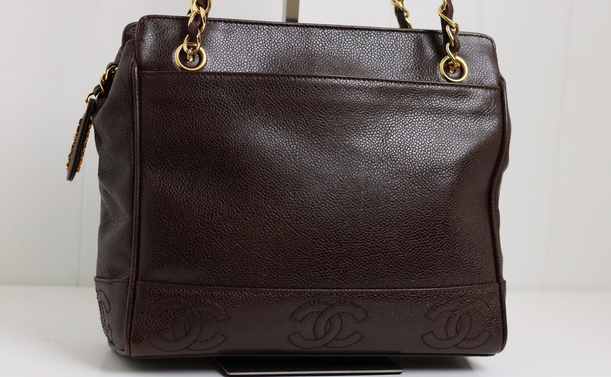 Chanel - Vintage - Triple CC - Caviar Tote