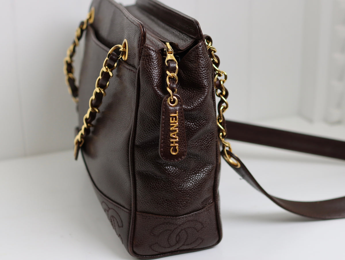 Chanel - Vintage - Triple CC - Caviar Tote
