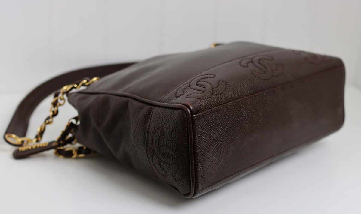 Chanel - Vintage - Triple CC - Caviar Tote