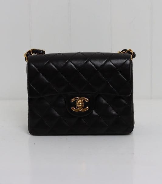 CHANEL -  Classic Square Flap Bag - Vintage