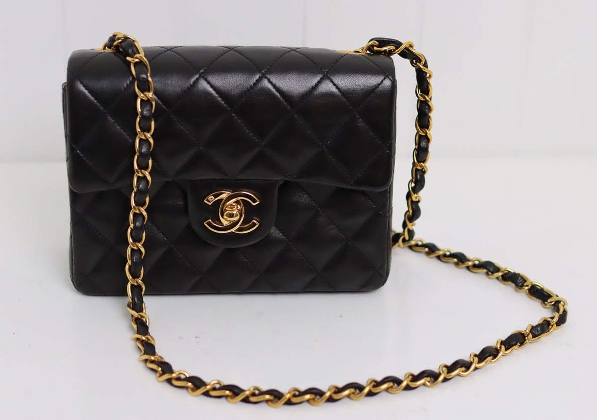 CHANEL -  Classic Square Flap Bag - Vintage