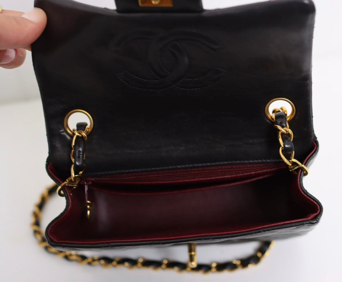 CHANEL -  Classic Square Flap Bag - Vintage