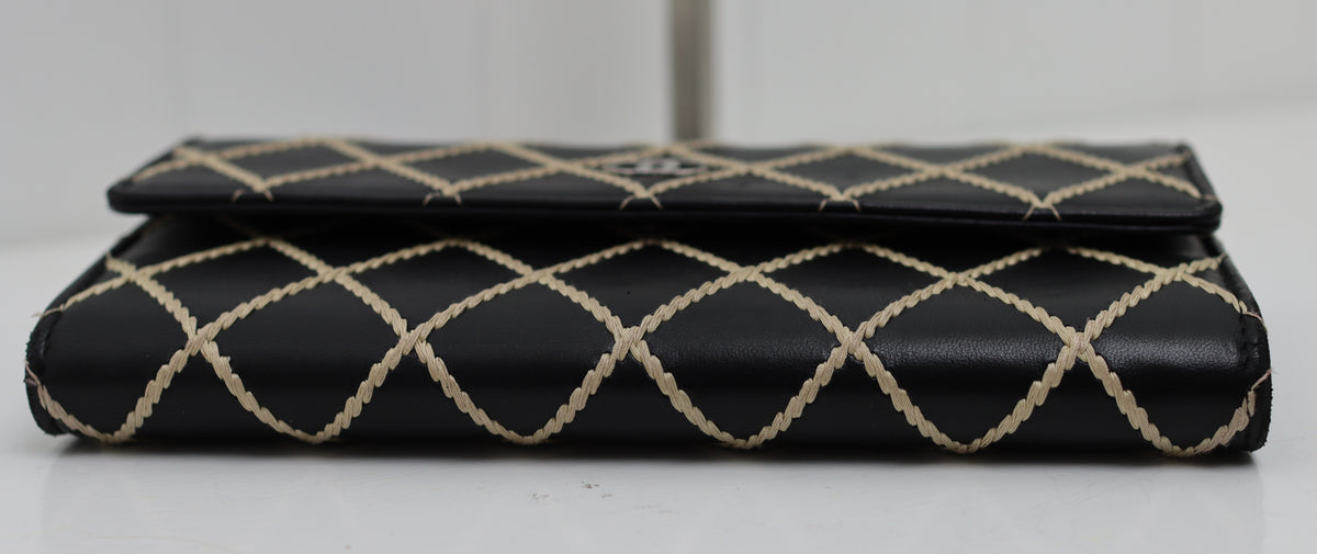 Chanel - Wild Stich  Long Flap Wallet