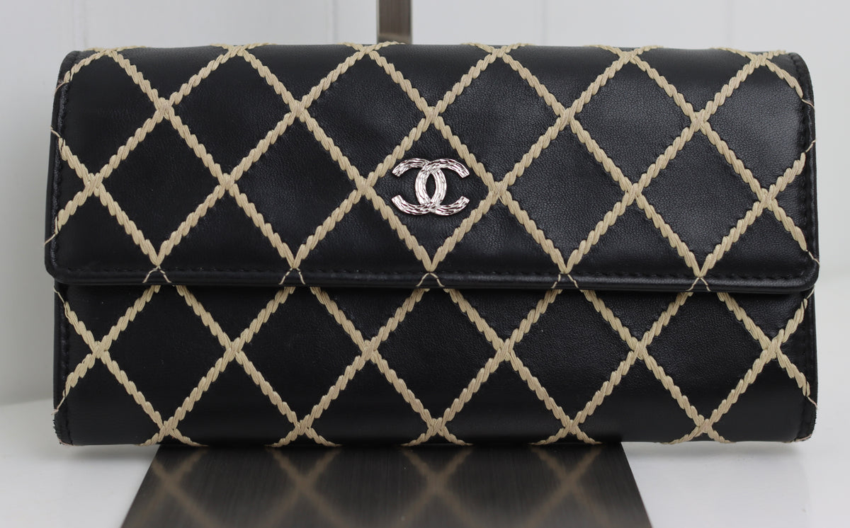 Chanel - Wild Stich  Long Flap Wallet