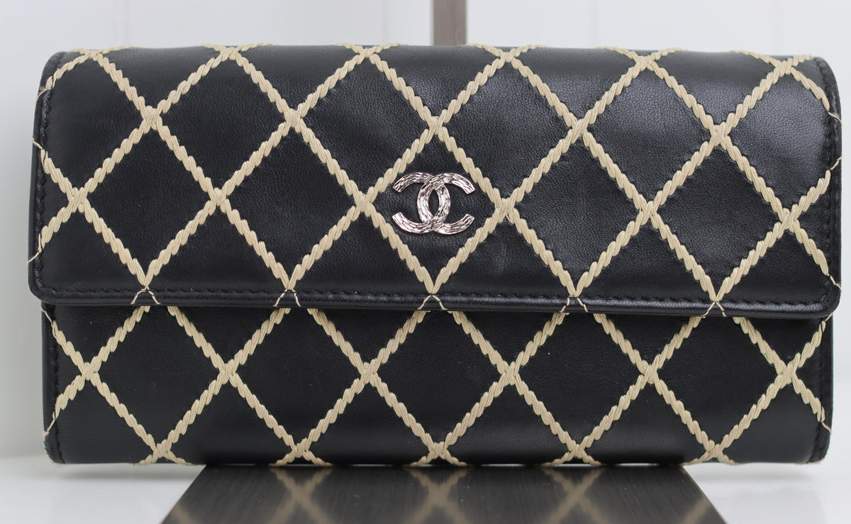 Chanel - Wild Stich  Long Flap Wallet