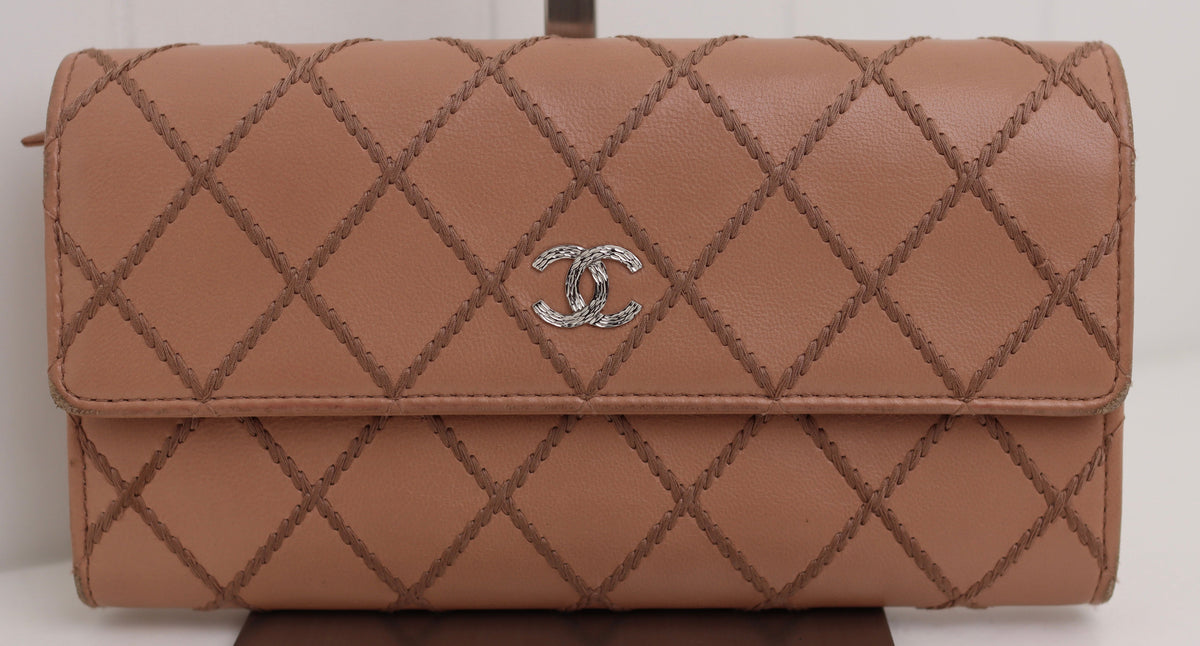 Chanel - Wild Stich Long Flap Wallet
