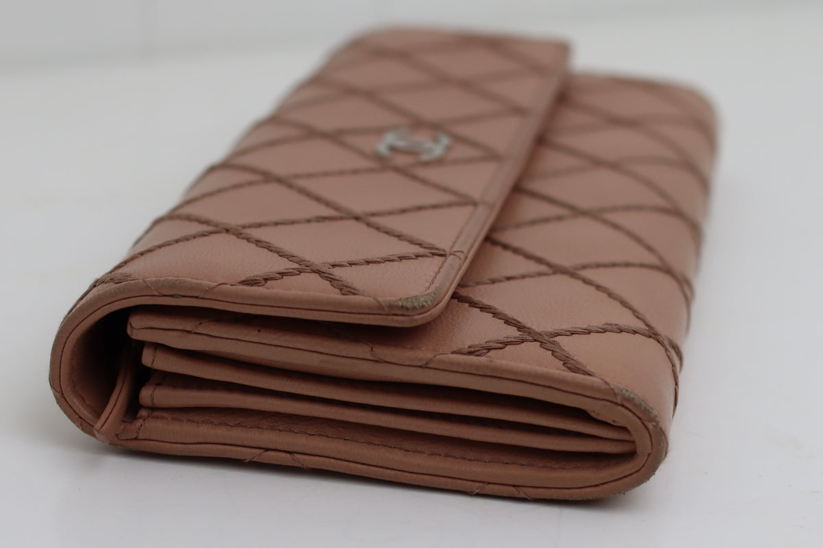 Chanel - Wild Stich Long Flap Wallet