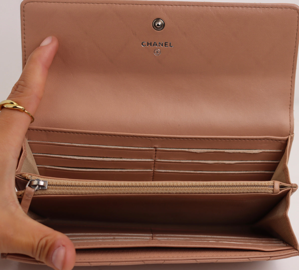 Chanel - Wild Stich Long Flap Wallet