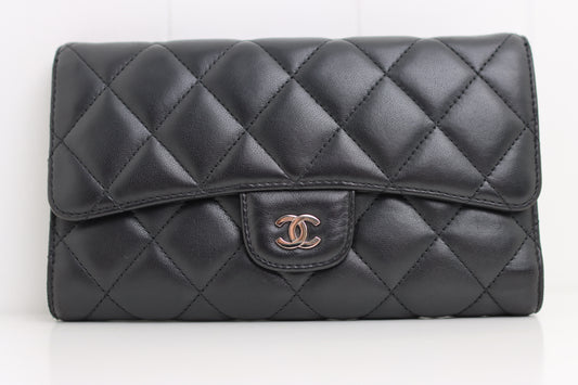 Chanel - Timeless Long Flap Wallet