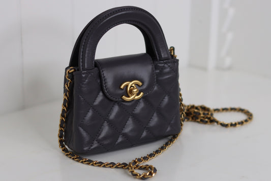 Chanel - Nano Kelly Handle Bag