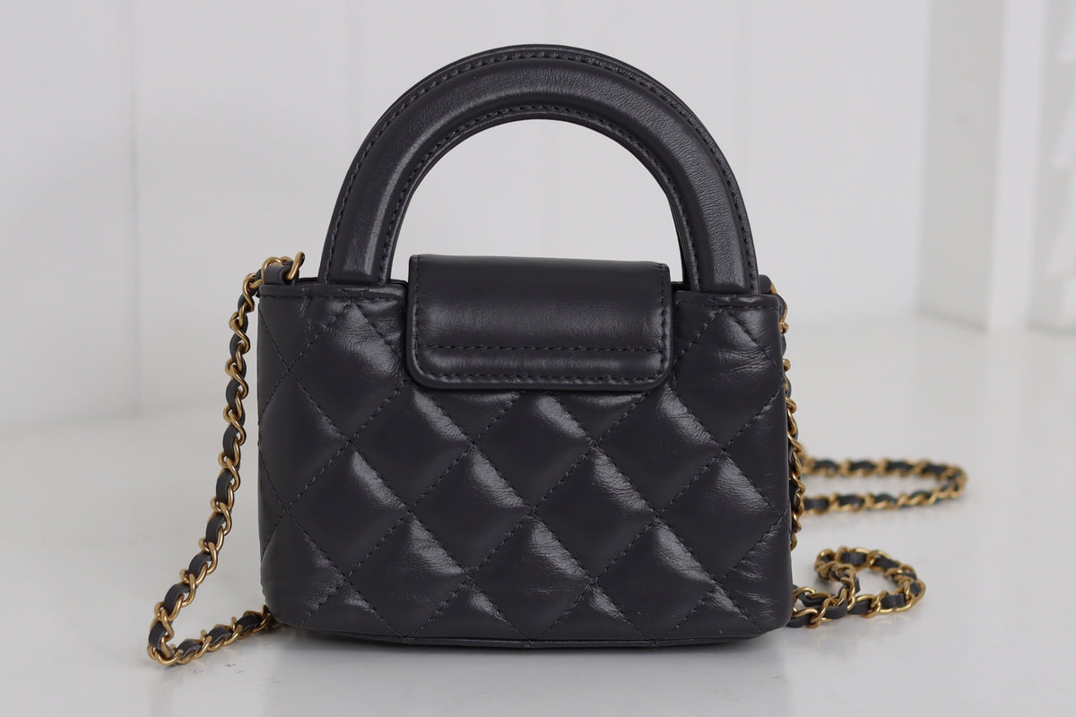 Chanel - Nano Kelly Handle Bag