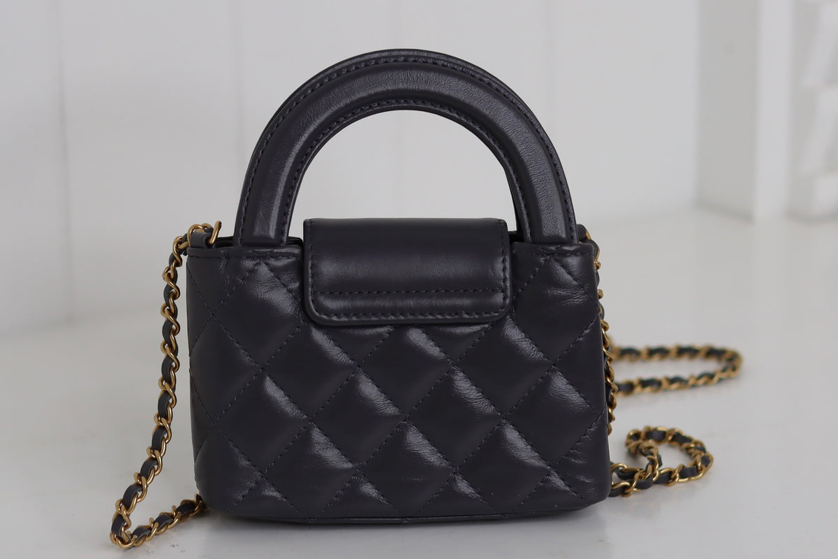 Chanel - Nano Kelly Handle Bag