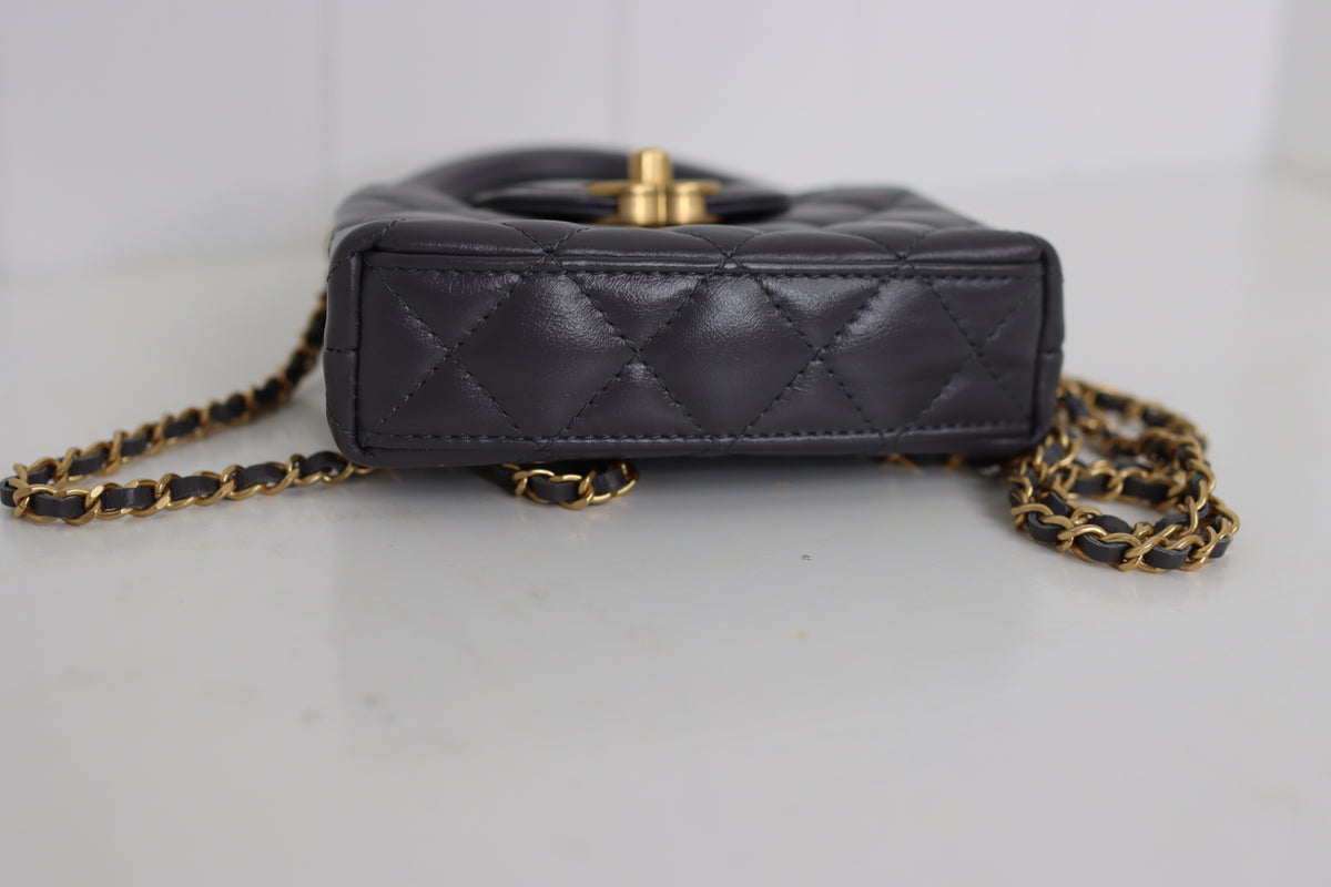Chanel - Nano Kelly Handle Bag