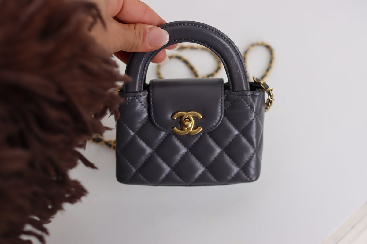 Chanel - Nano Kelly Handle Bag
