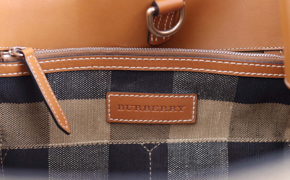 Burberry - Ashby Hobo Bag - Canvas