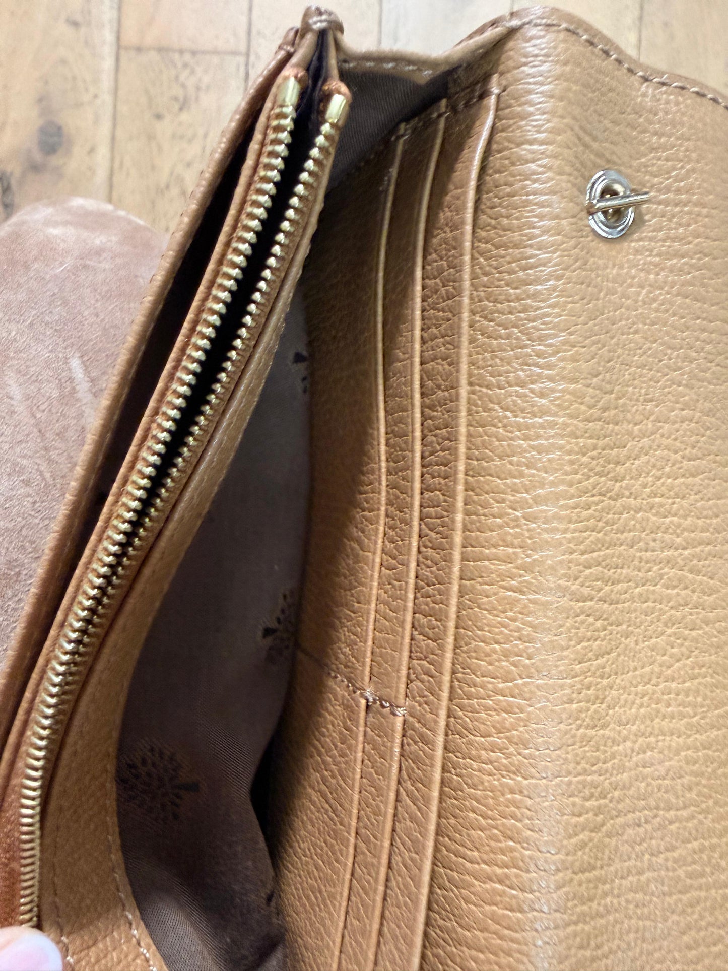 Mulberry - Clutch mit Postman’s Lock Verschluss