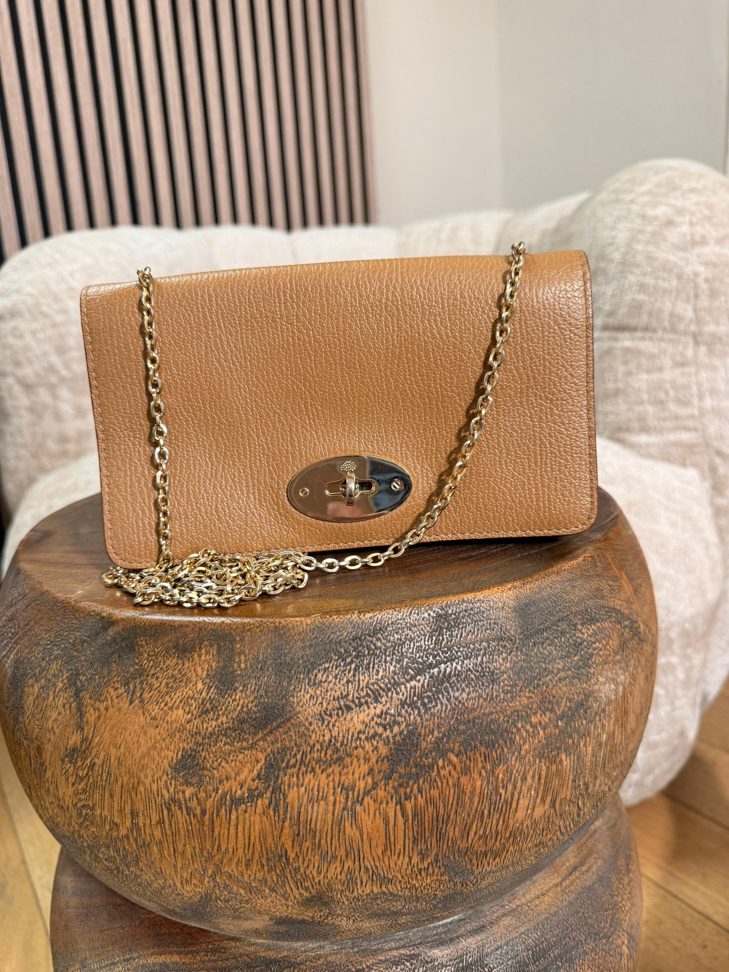 Mulberry - Clutch mit Postman’s Lock Verschluss